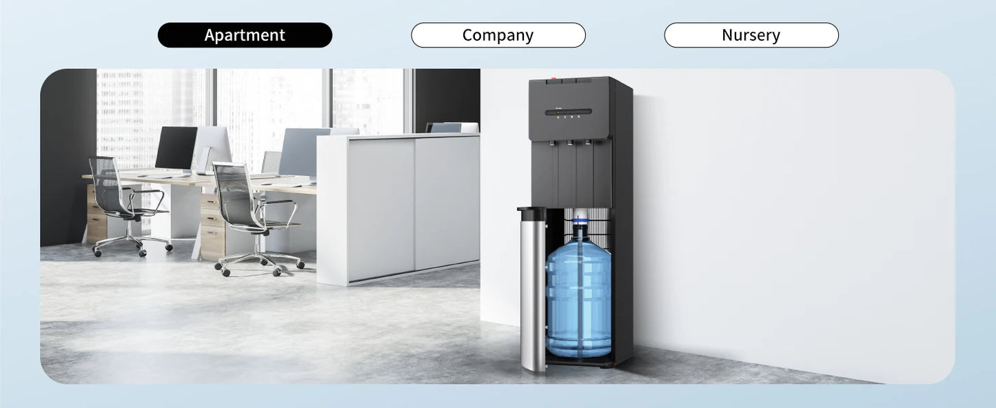 SIMZLIFE Self Cleaning Commercial Water Boiler Electric Dispenser Fast Heating Cooling With UV Lights for Coffee Tea Restaurant