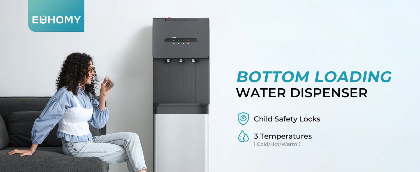 SIMZLIFE Self Cleaning Commercial Water Boiler Electric Dispenser Fast Heating Cooling With UV Lights for Coffee Tea Restaurant