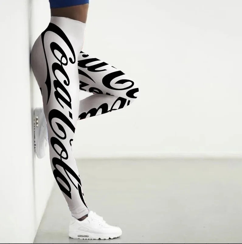 Sport Leggings For Women 3D Snacks Printed Tights Yoga Pants Gym Legging Streetwear Y2K Sexy Ladies Slim fit sports pants