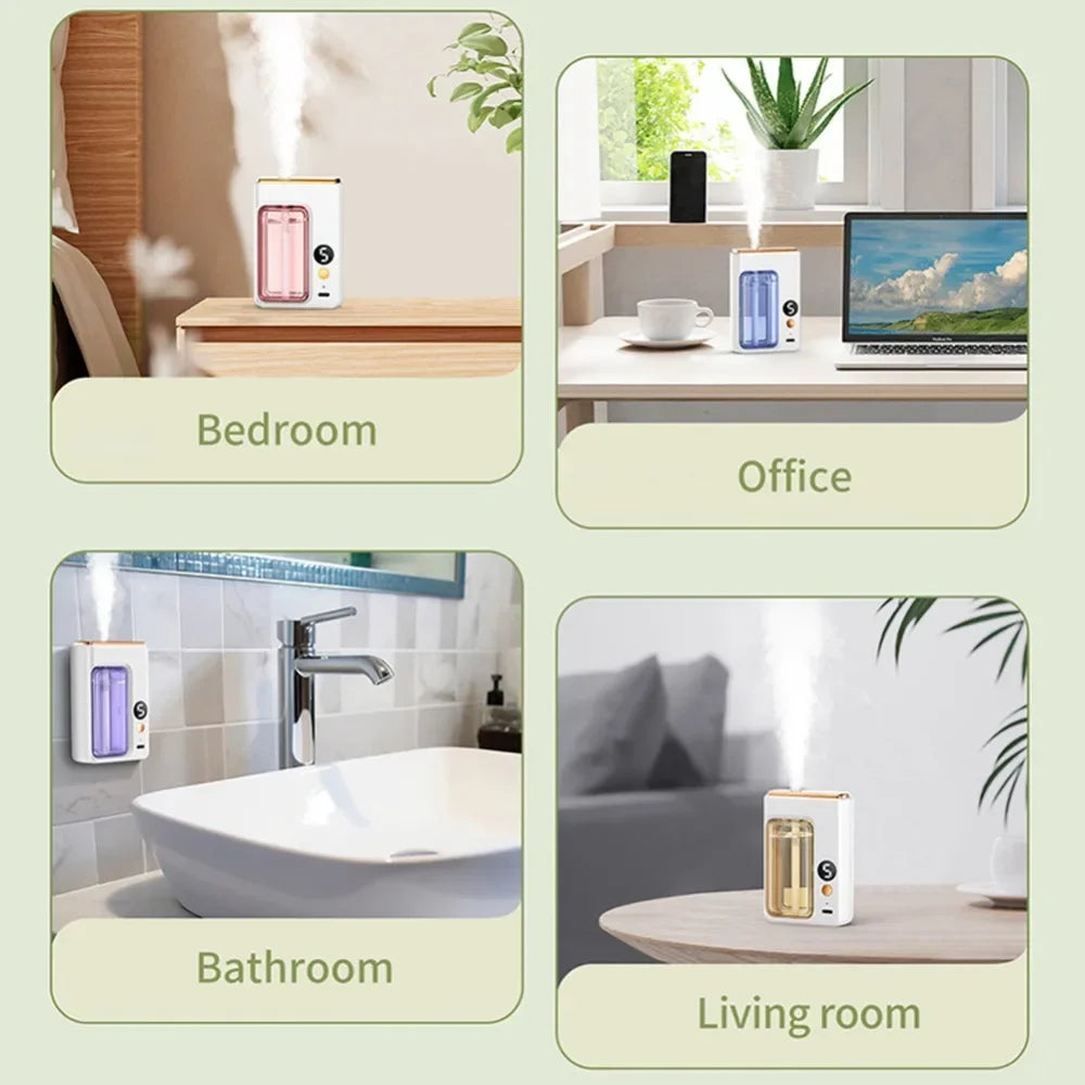 Wall-mounted Air Freshener Spray Rechargeable Aromatherapy Diffuser Hotel Home Fragrance Aromatherapy Essential Oil Diffuse