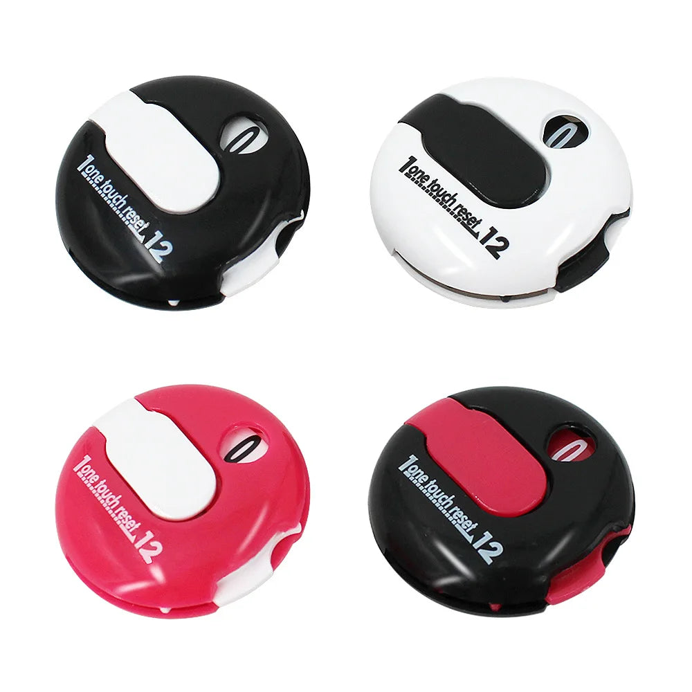 Golf Score Counter Portable Golf Stroke Counter with One Touch Reset Score Indicator Clip for Mini Golf Shot Outdoor Sports Golf