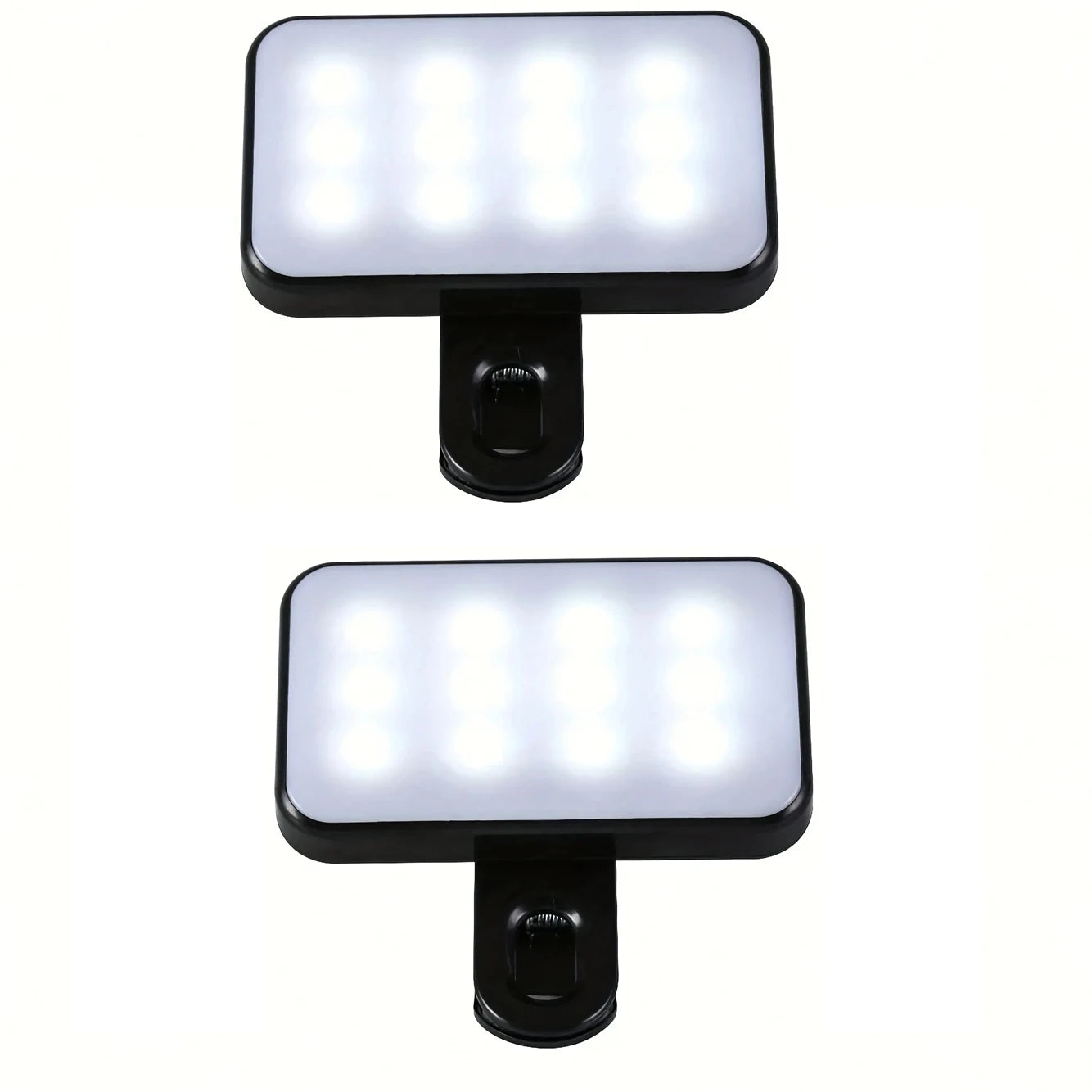 Portable Mini Selfie Video Conference Fill Light 3 Modes Rechargeable Adjustable Brightness for Mobile Phone & Computer