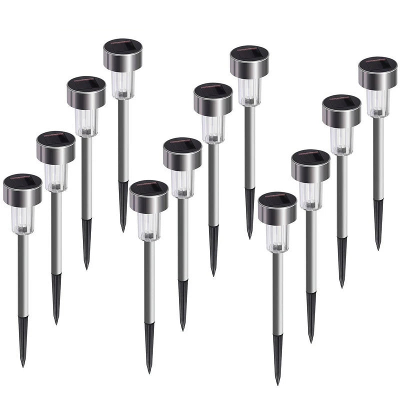 Outdoor Solar Lights Garden Lights Solar Powered Lamp Lantern Waterproof Landscape Lighting Pathway Yard Lawn Garden Decoration