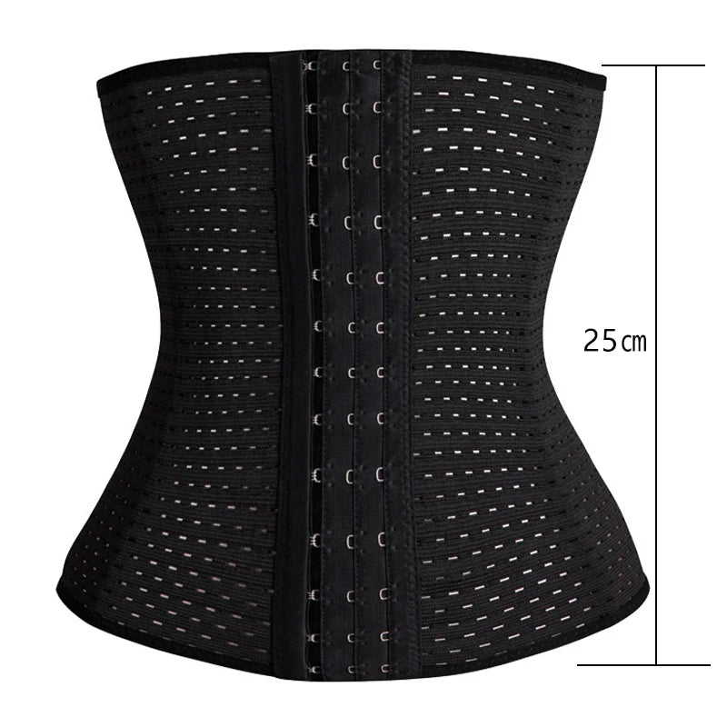 OWEQ Women Waist Slim Body Shaper Waist Trainer Binders Abdominal Band Breathable Puerperal Waist Corset Abdominal Body Shaper