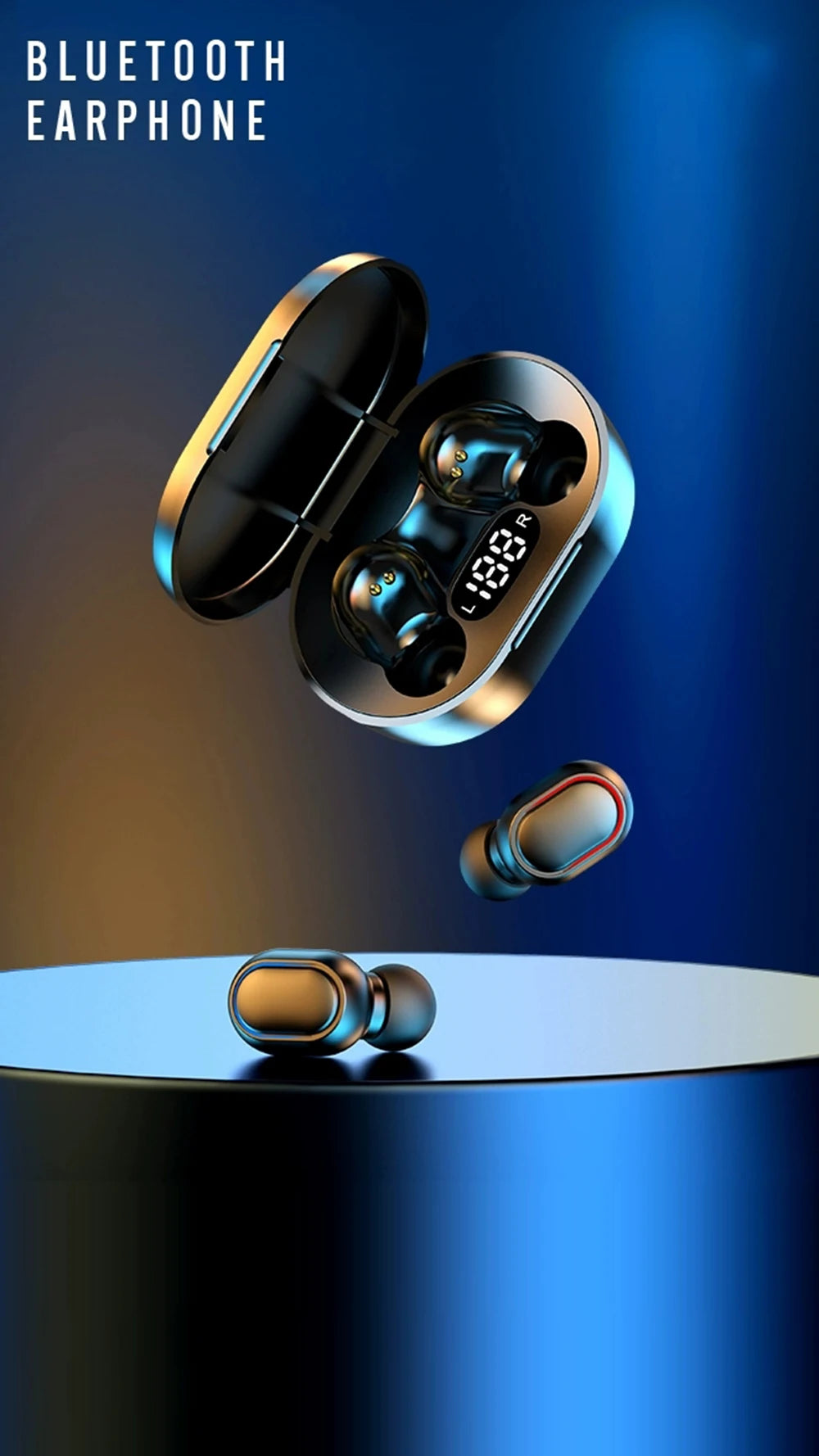 TWS E7S Fone 5.3 Bluetooth Earphones Wireless Headphones Noise Cancelling Earbuds with Mic Wireless Bluetooth Headset for Xiaomi