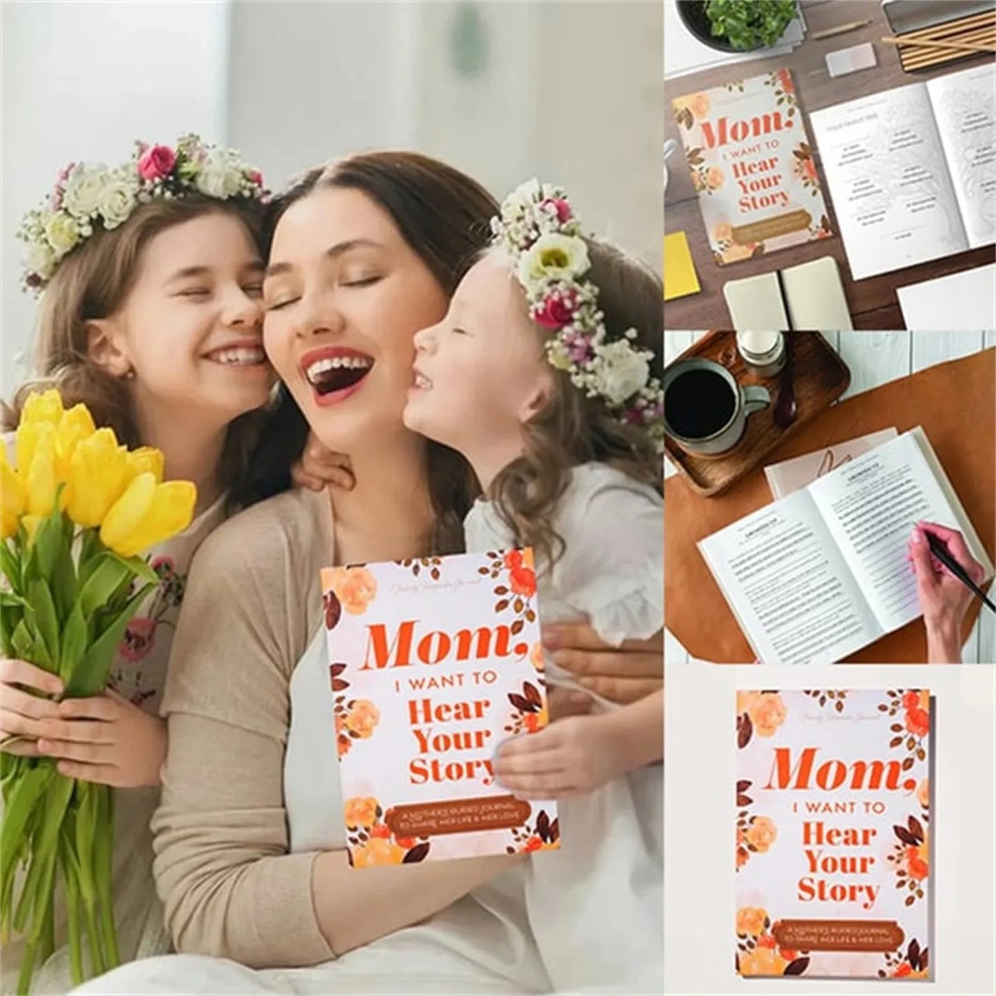 Mom, I Want to Hear Your Story – Heirloom Memory Journal