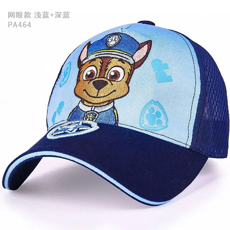 Genuine PAW Patrol Children's baseball Hats Cotton Cute Caps Headgear Chase Skye Print Party Kids Summer Hat Children Gift