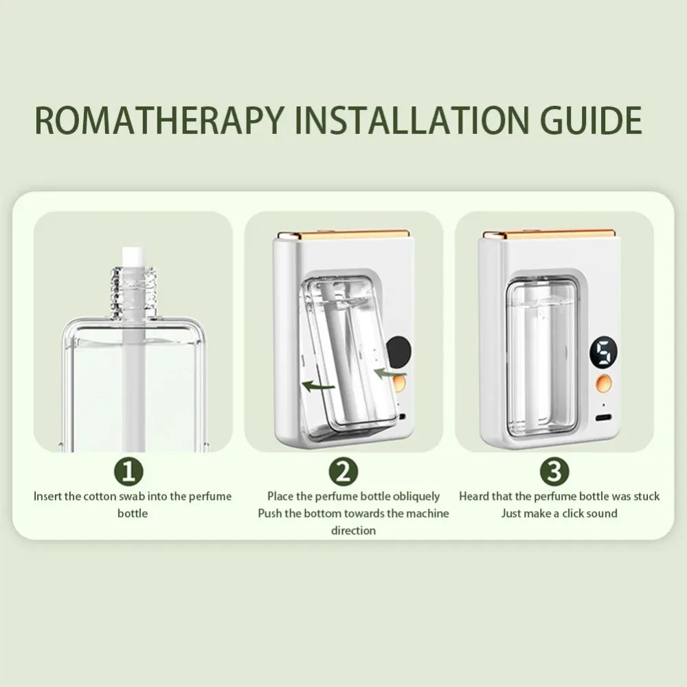 Wall-mounted Air Freshener Spray Rechargeable Aromatherapy Diffuser Hotel Home Fragrance Aromatherapy Essential Oil Diffuse