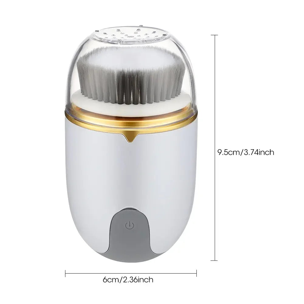 3 IN 1 Ultrasonic Facial Cleaner Pore Face Skin Care Massager Electric Face Cleansing Brush Blackhead Remover Facial Clean Brush