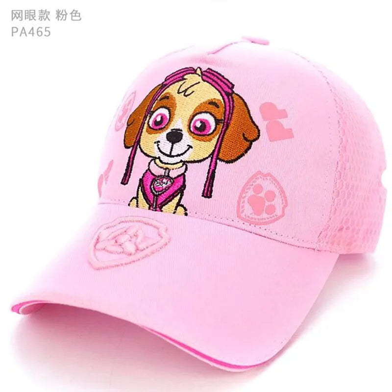 Genuine PAW Patrol Children's baseball Hats Cotton Cute Caps Headgear Chase Skye Print Party Kids Summer Hat Children Gift