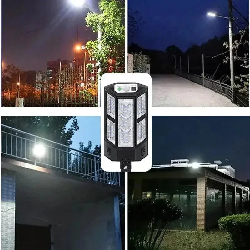 Newest Solar LED Light 300000LM Outdoor Solar Lamp Of Motion Sensor 4 Mode Waterproof IP65 Solar Garden Light Street Yard Lanter