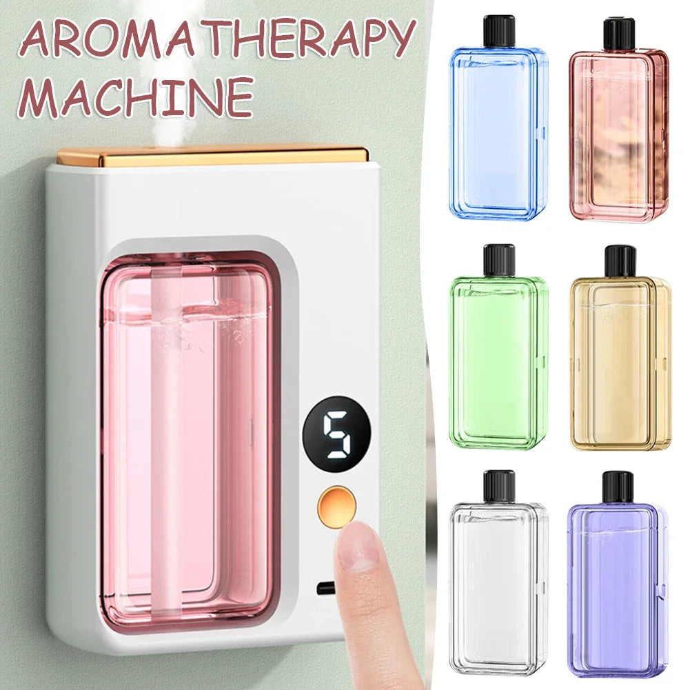 Wall-mounted Air Freshener Spray Rechargeable Aromatherapy Diffuser Hotel Home Fragrance Aromatherapy Essential Oil Diffuse