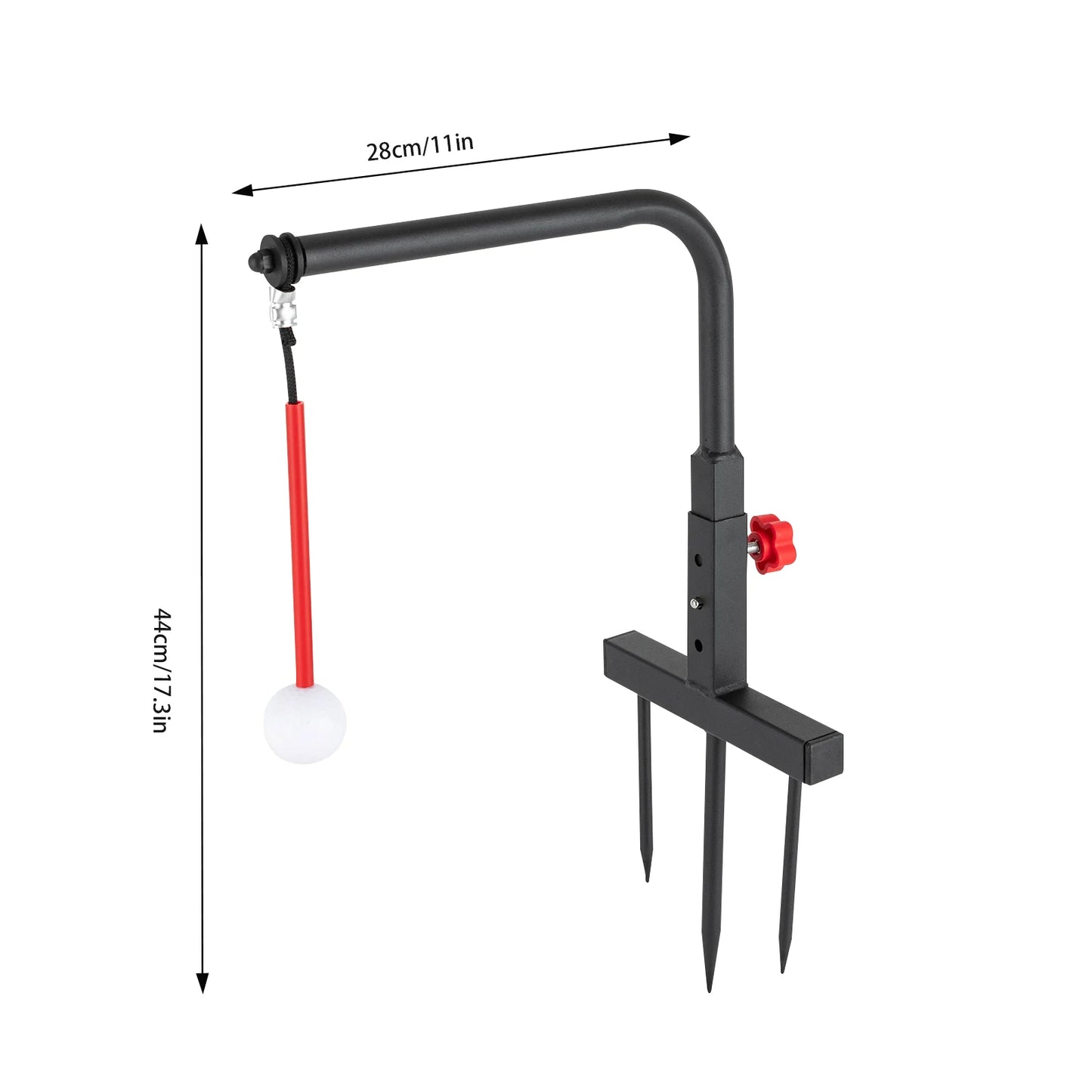 Outdoor Golf Hitting Swing Training Tool , Professional Golf Ball Chipping Practice Hitting Tool, Swing Practice Trainer Golf