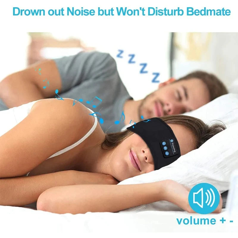 Xiaomi Bluetooth 5.3 Wireless Headset Sleep Aid Music Eye Masks Rechargeable Sports Headband Durable Nap Blackout Eyes Mask