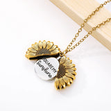 "You Are My Sunshine" Necklace – Meaningful Gift for Her