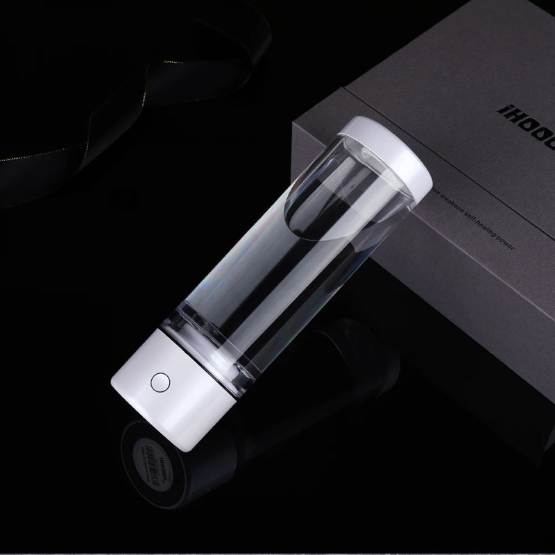 IHOOOH 5000PPB Nano Rich Hydrogen Water Generator Bottle Alkaline Anti Aging Ionizer H2 water cup Hydrogen oxygen separation
