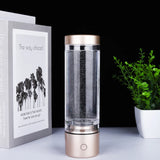 IHOOOH 5000PPB Nano Rich Hydrogen Water Generator Bottle Alkaline Anti Aging Ionizer H2 water cup Hydrogen oxygen separation