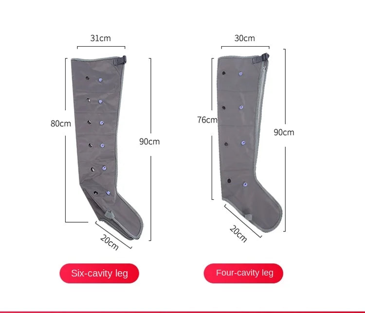 Leg massager air wave pressure physiotherapy pneumatic foot massage machine air pressure kneading home foot massager