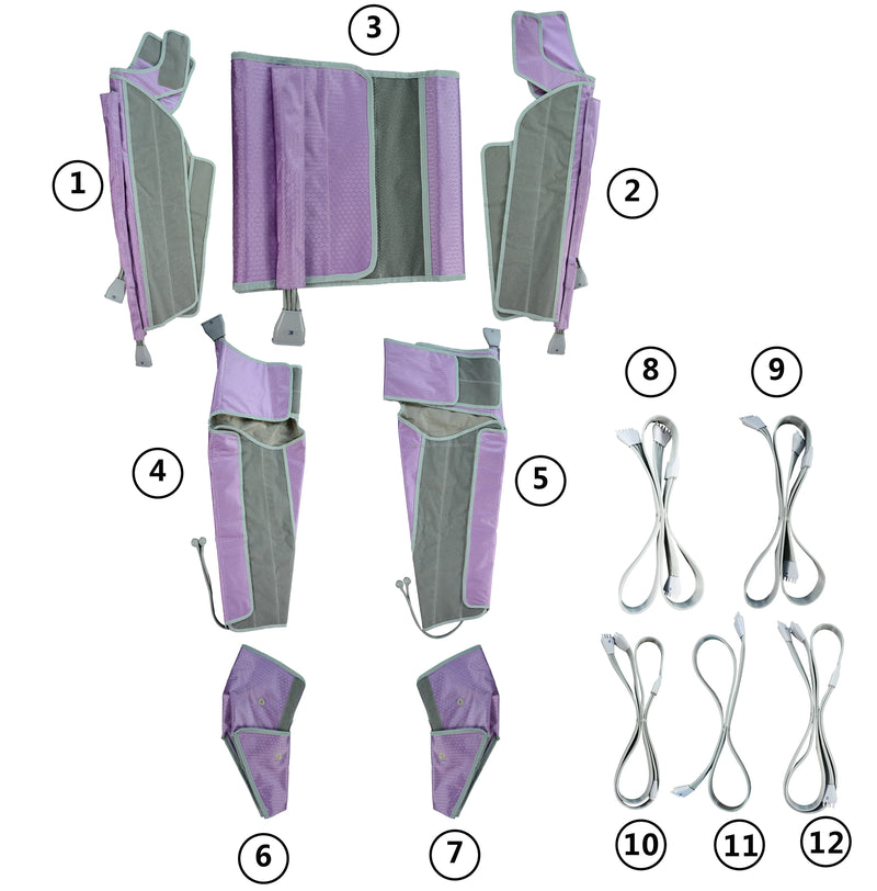 Professional  Lymphatic Drainage 48Massage  Airbags  Machine Sauna air Pressure Pressotherapy Body Massage Machine