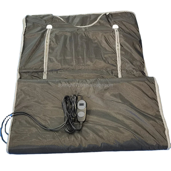 Sunhig LF Series Black Infrared Sauna Blanket Slimming Blanket Sweating and Detox,for Body Relax,Patent Design with High Quality