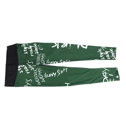 Energy Gym Tight Leggings High Waist Fashion Leggings Women Fitness Running Yoga Leggings Pants letter printed Leggings