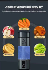 New hydrogen rich water cup high concentration water element cup electrolyte 6000PPB+ Portable negative ion cup making