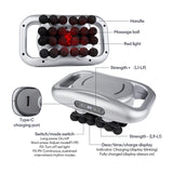 22-Head Fascia Gun High-Frequency Vibration Body Massage Gun Back and Waist Massager Massager Neck Shoulder Massager masajeador