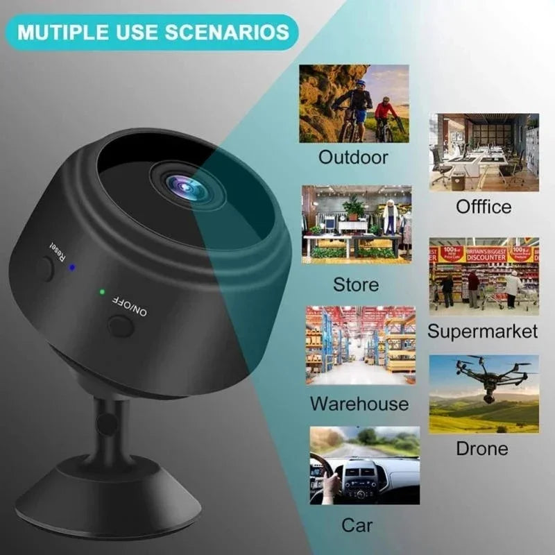 A9 Wifi Mini Camera 1080P Security Monitoring Wireless Remote Night Vision Video Surveillance Smart Home Mini DV Cam HD Camera