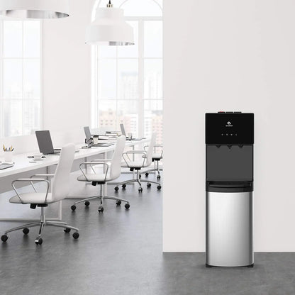 Avalon Bottom Loading Water Cooler Water Dispenser with BioGuard- 3 Temperature Settings - Hot, Cold & Room Water, Durable