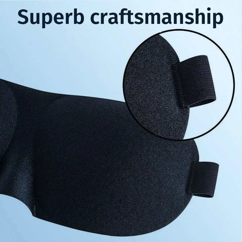 Eye Mask for Sleeping 3D Contoured Cup Blindfold Concave Molded Night Sleep Face Masks Block Out Light with Women Men Eyepatch
