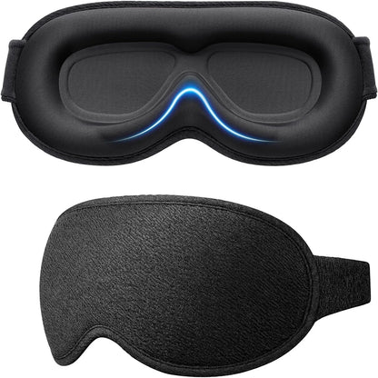 3D Sleeping Mask 100% Blockout Light Sleep Mask For Eye Soft Eye Mask for Travel Eyeshade Night Breathable Blindfold Slaapmasker