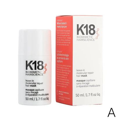 K18 Shampoo And Leave-in Molecular Repair Hair Mask Set 250ml Shampoo 1/2pcs 50ml Hair Mask Deep Cleansing Glossy Hair Care