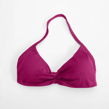 NCLAGEN Impact Strappy Bra Gym Top Women High Support Impact Thin Strap Halter Sports Seamless Bras Scrunch Workout Yoga Tank
