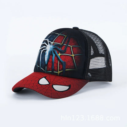 Marvel Anime Cartoon Spiderman Hulk Captain America Iron Man Snapback Cotton Baseball Cap Men Women Hip Hop Dad Mesh Hat