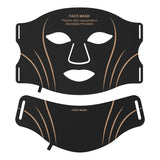 7 Color LED Face Mask with Neck - Wireless Portable Red Light Therapy for Anti-Aging, Wrinkles, Skin Rejuvenation, Home Use