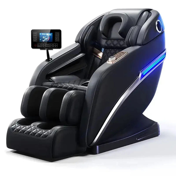 2024 8D Zero Gravity Massage Chair – Thai Style, Foldable Arm