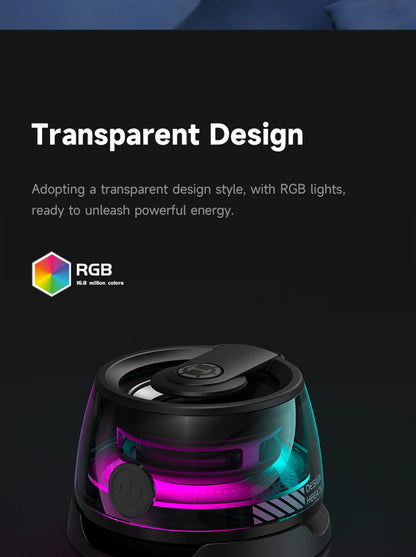 Edifier Portable Bluetooth Speaker HECATE G200 RGB Lighting Magnetic Speaker BT5.3 Mini Sound Box 7 Hours Playback Phone Holder