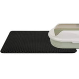 Cat Litter Mat With Gift Double Layer Waterproof Pet Litter Box Mat Non-slip Sand Cat Pad Washable Bed Mat Clean Pad Products