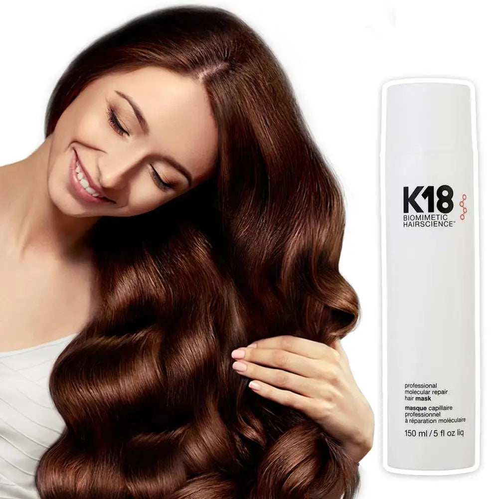 K18 Keratin Repair Leave In Hair Mask Deep Moisturizing Treatment for Damaged Hair, Restores Softness Health 15/50/150ml