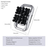 22-Head Fascia Gun High-Frequency Vibration Body Massage Gun Back and Waist Massager Massager Neck Shoulder Massager masajeador