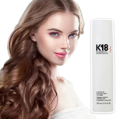 K18 Keratin Repair Leave In Hair Mask Deep Moisturizing Treatment for Damaged Hair, Restores Softness Health 15/50/150ml