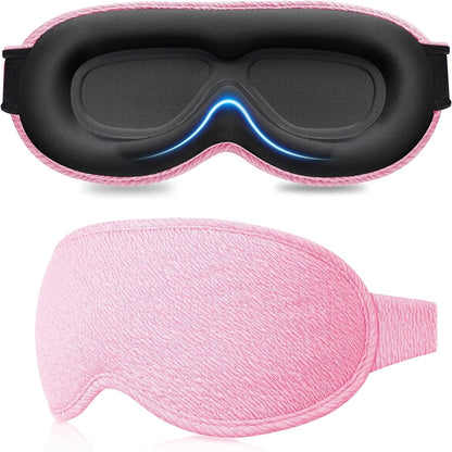 3D Sleeping Mask 100% Blockout Light Sleep Mask For Eye Soft Eye Mask for Travel Eyeshade Night Breathable Blindfold Slaapmasker