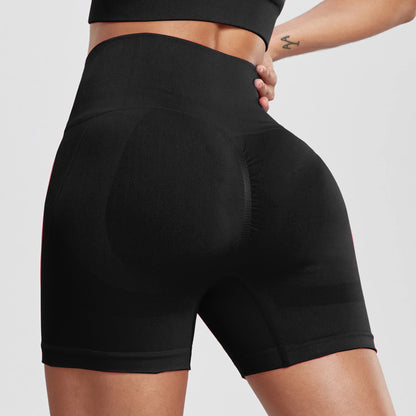1/3/4pcs Women's Seamless Cycling Short Leggings-High-Waist Stretchy&Quick Drying Nylon For Yoga Gym & Outdoor Shorts