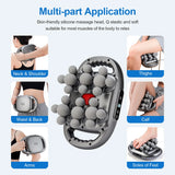 22-Head Fascia Gun High-Frequency Vibration Body Massage Gun Back and Waist Massager Massager Neck Shoulder Massager masajeador