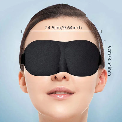 Eye Mask for Sleeping 3D Contoured Cup Blindfold Concave Molded Night Sleep Face Masks Block Out Light with Women Men Eyepatch