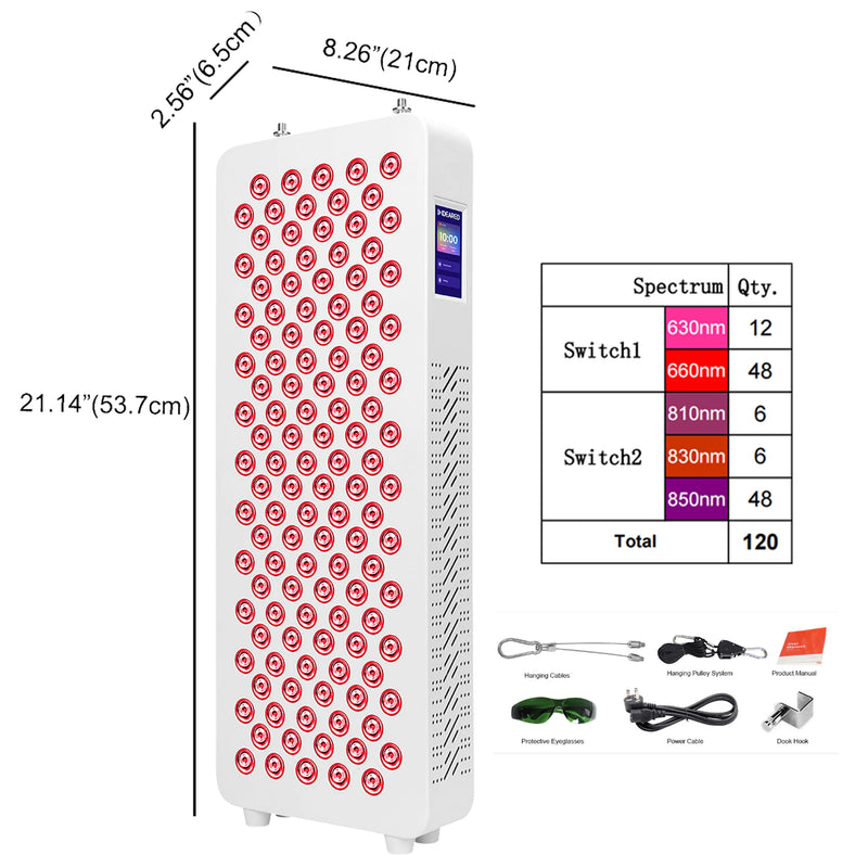 Fast Delivery Red Light Therapy Led Light Red 630nm 660nm Near Infrared 810nm 830nm 850nm Red Light Therapy Panel