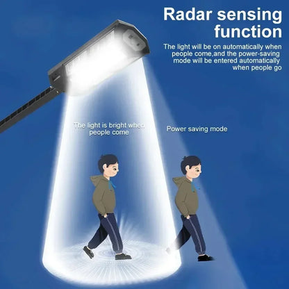 Newest Solar LED Light 300000LM Outdoor Solar Lamp Of Motion Sensor 4 Mode Waterproof IP65 Solar Garden Light Street Yard Lanter