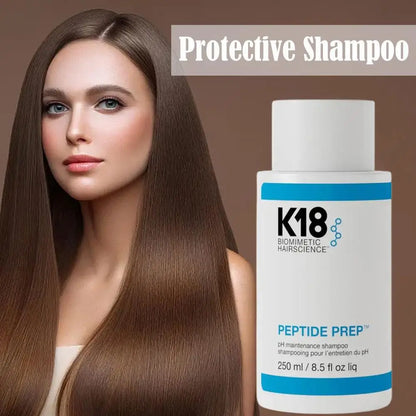 K18 Shampoo And Leave-in Molecular Repair Hair Mask Set 250ml Shampoo 1/2pcs 50ml Hair Mask Deep Cleansing Glossy Hair Care