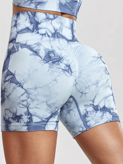 1/3/4pcs Women's Seamless Cycling Short Leggings-High-Waist Stretchy&Quick Drying Nylon For Yoga Gym & Outdoor Shorts