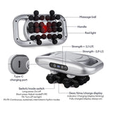 22-Head Fascia Gun High-Frequency Vibration Body Massage Gun Back and Waist Massager Massager Neck Shoulder Massager masajeador